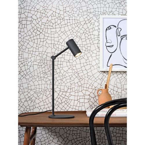 Lampe De Table Inclinable Noire H40cm