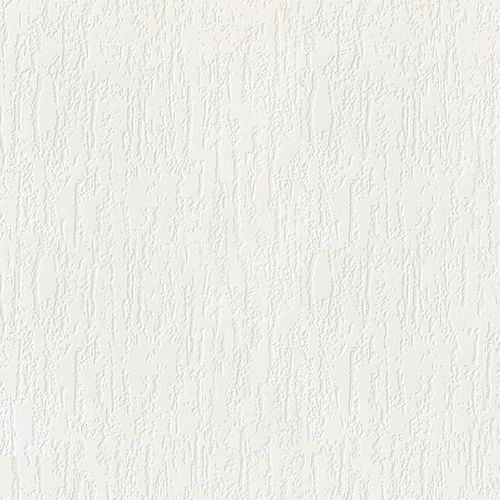 Papier peint intissé à peindre crépi écrasé blanc 1005x52cm