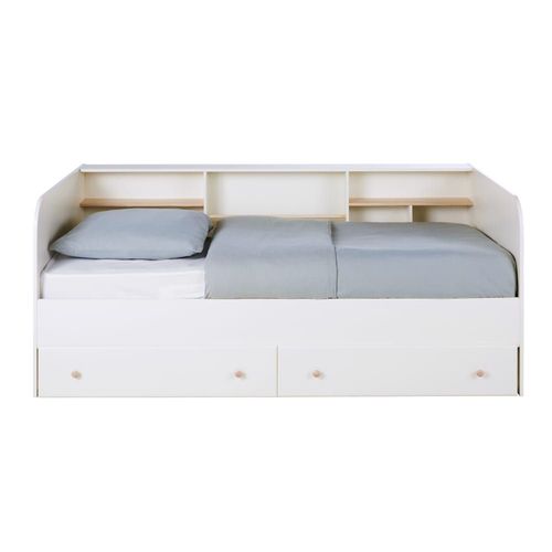 Lit Combiné Blanc 90x190