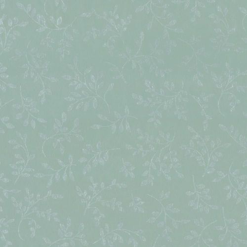 Papier peint intissé tourbillon de feuilles vert 1005x52cm
