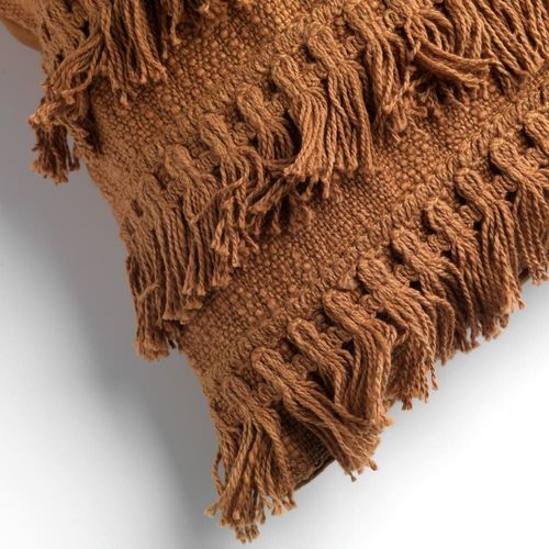 Housse De Coussin Fara - Marron 40x60 Cm