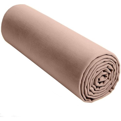 Drap Housse En Lin Nougat 140x190 Cm