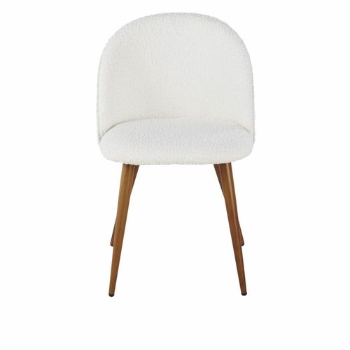 Chaise Bouclettes Écrues