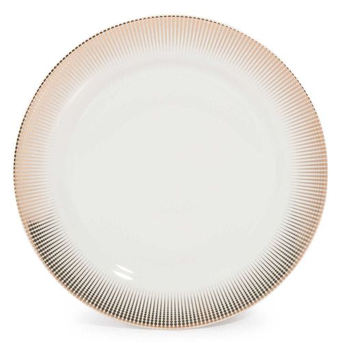 Assiette Plate En Porcelaine