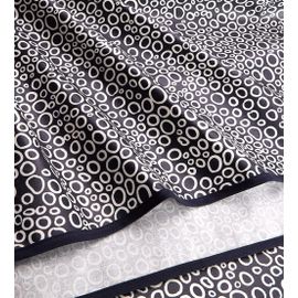 Nappe En Coton Enduit Pvc Navy 160x350 Cm