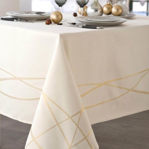 Nappe En Polyester Blanc 150x250 Cm Cm