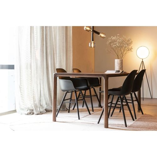 Table Repas En Bois Finition Noyer