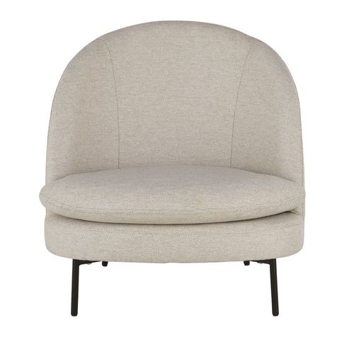 Fauteuil Gris Clair Chiné