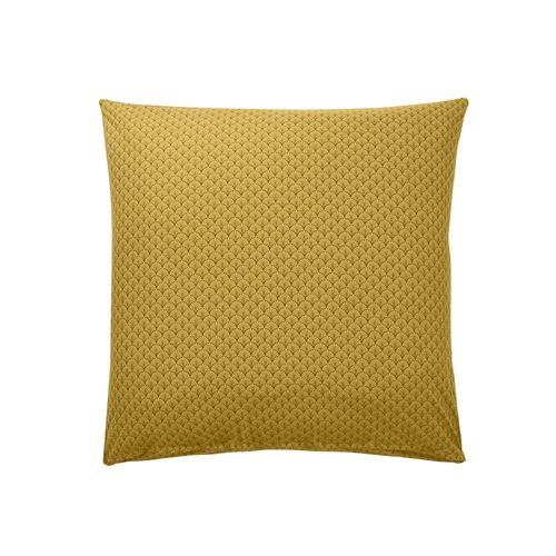 Parure De Lit Imprimée En Bambou Jaune Curry 220x240