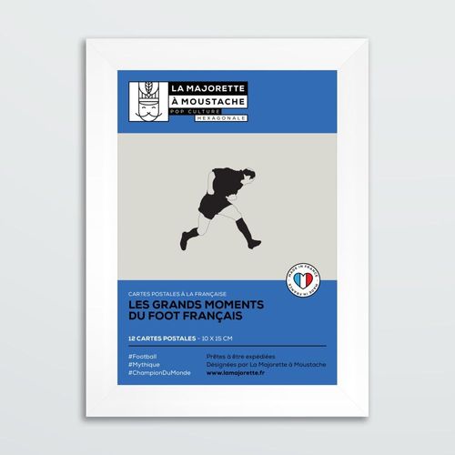 Etui 12 Cartes Postales - Les Grands Moments Du Football Français