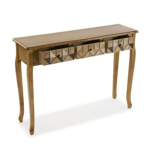 Console D'entrée Avec En Aggloméré Imitation Bois Marron