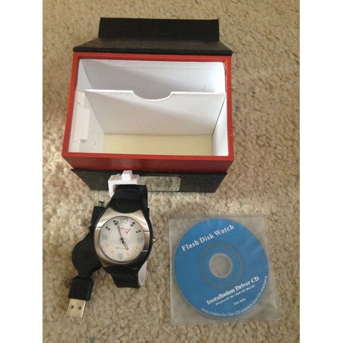 Coffret Montre Homme + Clé Usb Flash Disk