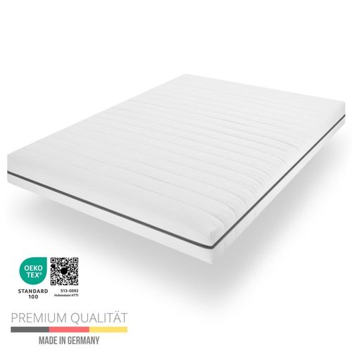 Matelas 180x200, matelas en mousse froide avec 7 zones, H2/H3