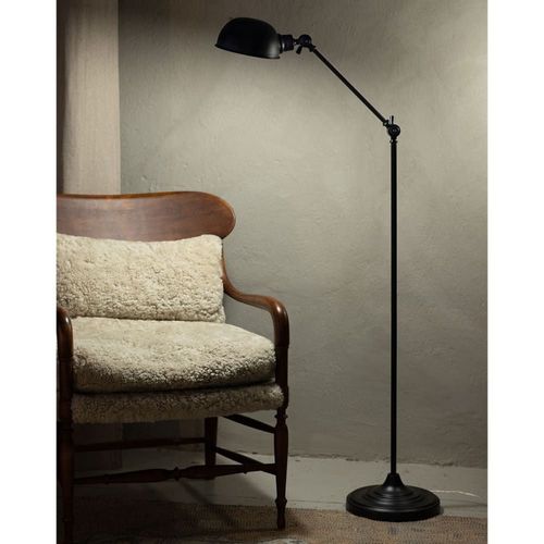 Lampadaire Orientable En Métal Noir Portland Markslojd