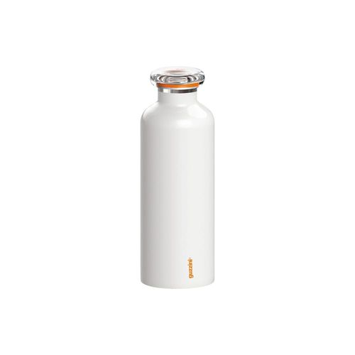 Bouteille Isotherme Blanche Avec Bouchon Dévissable 75 Cl