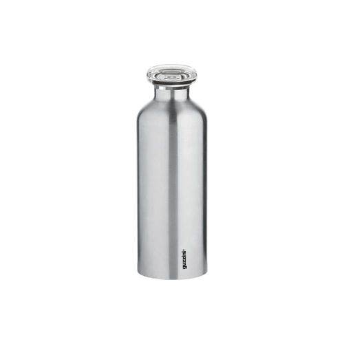 Bouteille Isotherme Argentée Avec Bouchon Dévissable 75 Cl