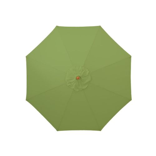 Parasol En Bois Rond Diamètre 3m Vert - Habana