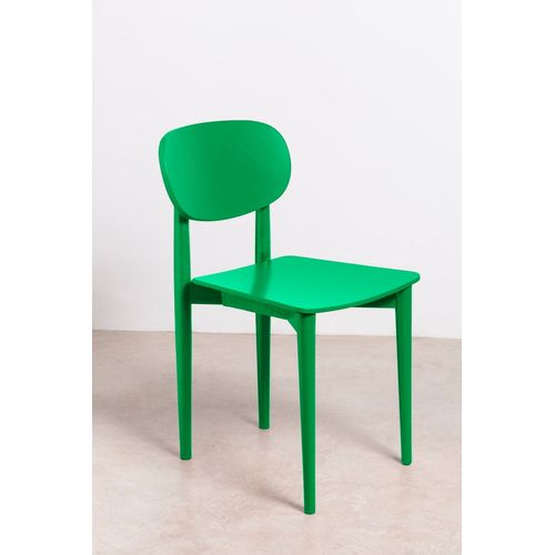 Chaise En Bois De Hêtre Massif Vert