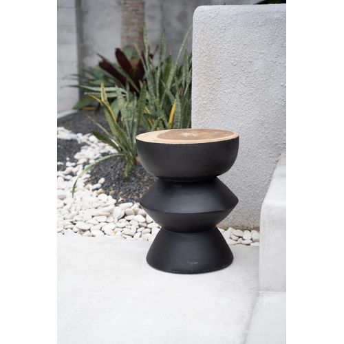 Tabouret En Bois De Suar
