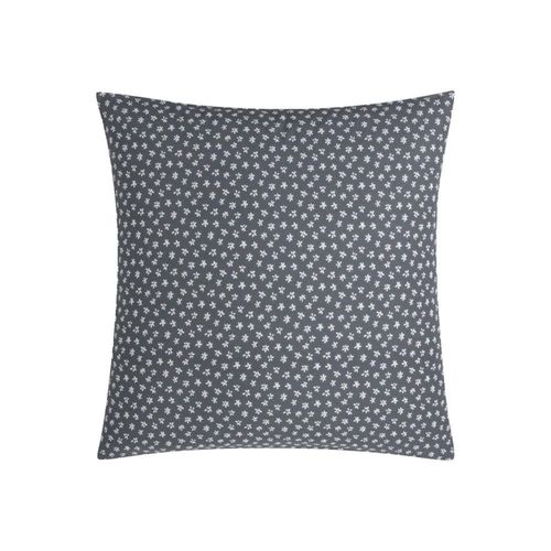 Taie D'oreiller Imprimée En Lyocell Gris 63x63