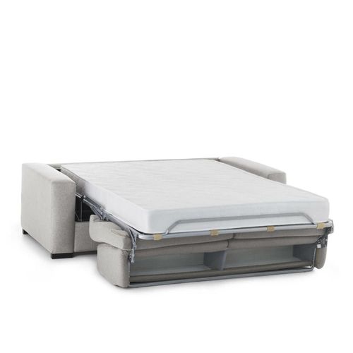 Canapé Lit 3 Places En Tissu Gris, Anthracite 180x95h90 Cm