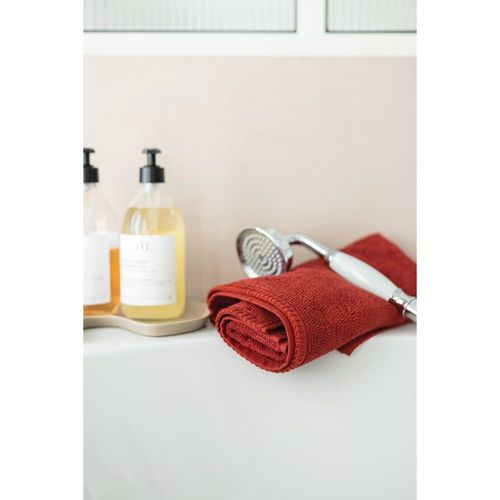 Serviette De Toilette En Coton Geranium 50 X 100