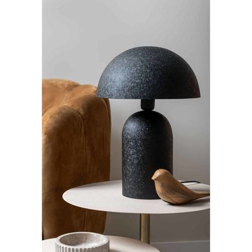 Lampe De Table Fer Noir 31x31x43cm