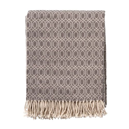 Plaid Elodie - Gris 140x180 Cm