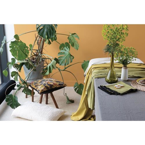 Nappe Recyclée En Coton Ombre 140 X 140