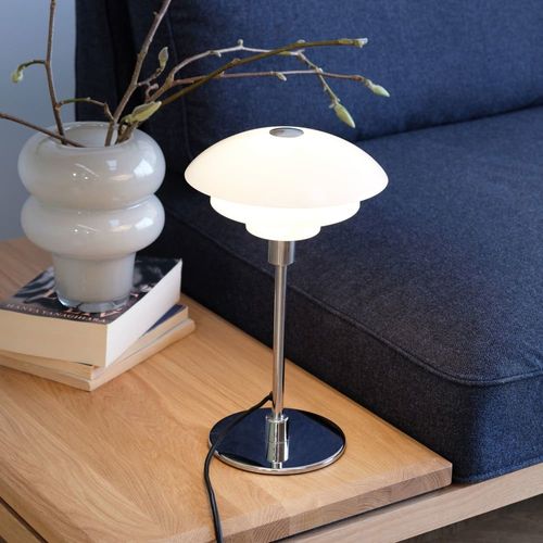 Lampe À Poser En Opale Blanc