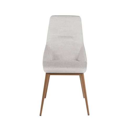 Chaise En Tissu Gris Clair