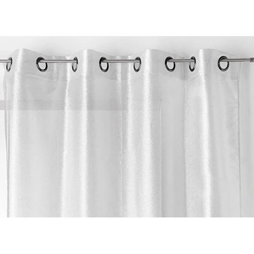 Voilage Design Argenté 150x240cm