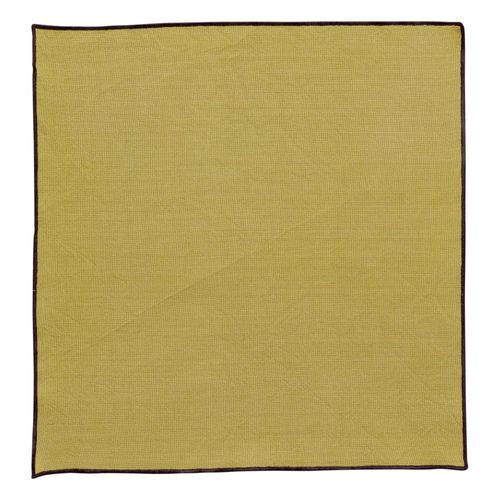 Serviette De Table Recyclée En Coton Kaki 40 X 40