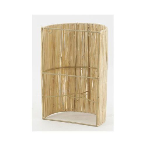 Applique Murale En Raphia Naturel