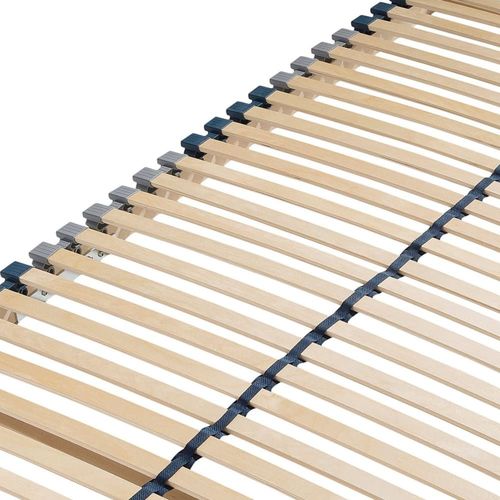 Sommier À Lattes 80x200, Ergonomique 7 Zones 28 Lattes
