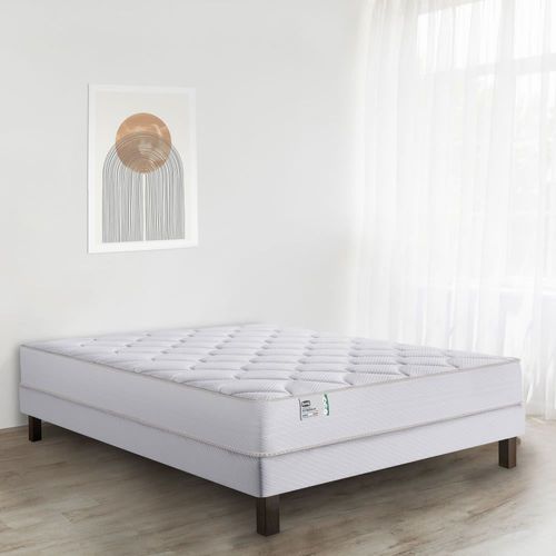 Matelas 100% ressorts, accueil ferme - 160x200 cm