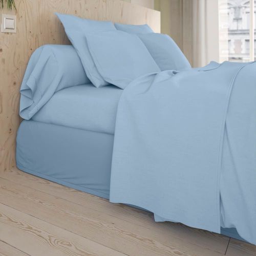 Drap Housse Coton Givre 140x190 Cm