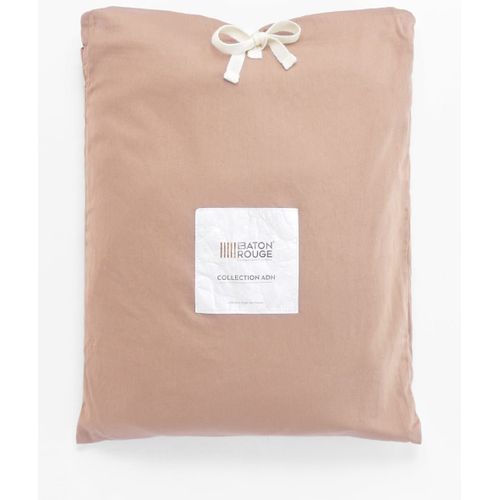 Taie D'oreiller Satin De Coton Rose 65x65 Cm