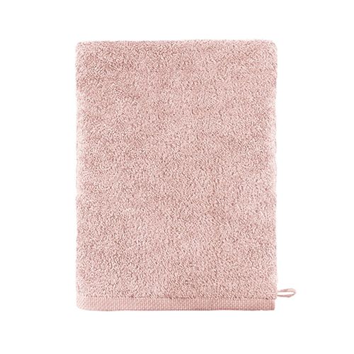 Gant De Toilette En Coton Rose 16x21