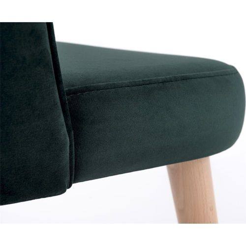 Chaise Tissu Vert H. Assise 46 Cm