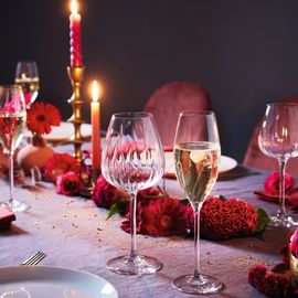 Ensemble 12 Verres À Pied Et Verres À Eau