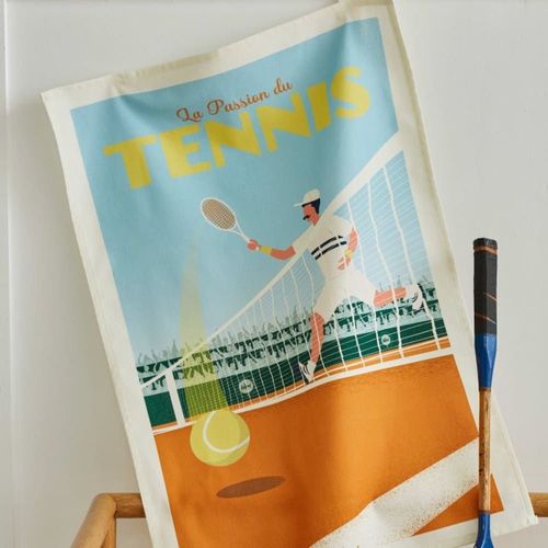 Torchon En Coton Multicolore 50x75 Cm