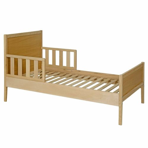 Lit Enfant Avec Matelas Bois Massif 70x140 Cm