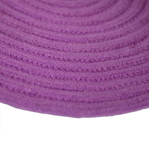 Tapis En Coton Réversible Effet Cordage Violet 50x80