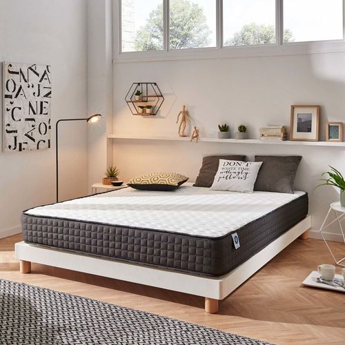 Pack de 2 matelas 80x200 cm - Blue Latex - Mousse HR - 24 cm