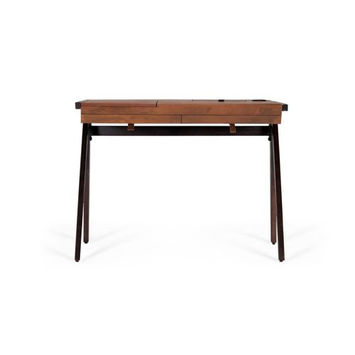 Bureau En Bois Manguier Et Métal