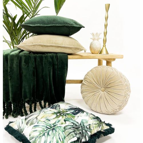 Housse De Coussin Fauna - Vert 45x45 Cm