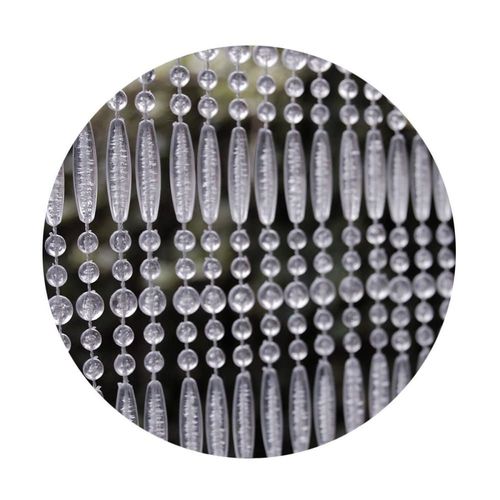 Rideau De Porte En Perles Transparentes Frejus 100 X 230 Cm