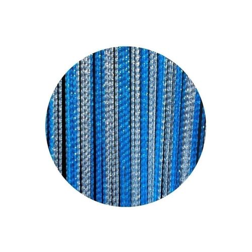 Rideau De Porte En Pvc Bleu Rimini 100x230 Cm
