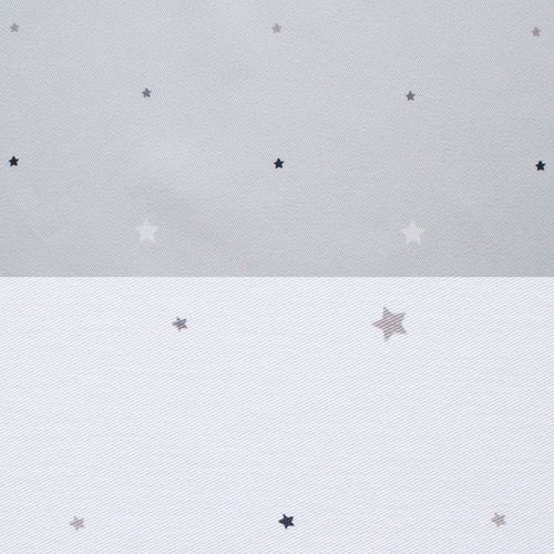 Tour De Lit Bébé Pour Berceau 55x70 Cm En Gris Clair